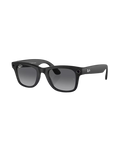 Meta Wayfarer Sunglasses in Matte Black & Graphite