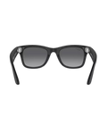 Meta Wayfarer Sunglasses in Matte Black & Graphite