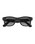 Meta Wayfarer Sunglasses in Matte Black & Graphite