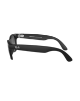 Meta Wayfarer Sunglasses in Matte Black & Graphite