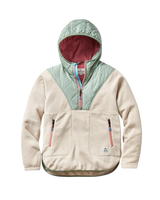 Juana 1/4 Zip Fleece Jacket in Oatmeal