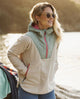 Juana 1/4 Zip Fleece Jacket in Oatmeal