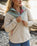 Juana 1/4 Zip Fleece Jacket in Oatmeal