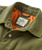 The Passenger Mens Taranaki Canvas Overshirt in Khaki