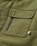The Passenger Mens Taranaki Canvas Overshirt in Khaki