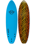 The Alder Surfworx Hellcat Mini Mal 6'6" Soft Board in AZ Blue