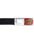 The Santa Cruz Crop Dot Belt in Black
