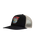 The Santa Cruz Mens Out Of Time Meshback Trucker Cap in Black & Stone Grey