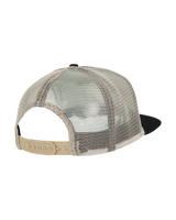 The Santa Cruz Mens Out Of Time Meshback Trucker Cap in Black & Stone Grey