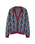 The Santa Cruz Mens Serro Cardigan in Salba Eyes
