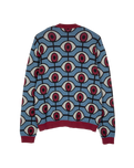 The Santa Cruz Mens Serro Cardigan in Salba Eyes