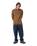 The Santa Cruz Mens Jaguar Knit Jumper in Brown