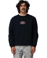 The Santa Cruz Mens Salba Voodoo Pit Sweatshirt in Black