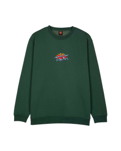 The Santa Cruz Mens Salba Voodoo Pit Sweatshirt in Kale
