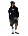The Santa Cruz Mens Winkowski Vertigo Hoodie in Black