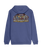 The Santa Cruz Mens Guzman Scroll Front Hoodie in Navy Dusk