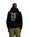 The Santa Cruz Mens Wooten Duo Zip Hoodie in Black