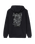 The Santa Cruz Mens Wooten Duo Zip Hoodie in Black