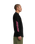 The Santa Cruz Mens Wagon Dot Front Long Sleeve T-Shirt in Black