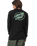 The Santa Cruz Mens Cyber Dot Long Sleeve T-Shirt in Black
