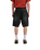 The Santa Cruz Mens Big Walkshorts in Washed Black
