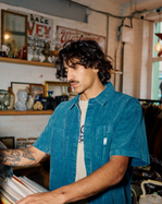 Jimi Shirt in Teal