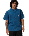 The Santa Cruz Mens Jimi Shirt in Teal