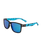 The Santa Cruz Mens Lucien Sunglasses in Black & Screaming Blue