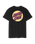 The Santa Cruz Mens Wagon Dot Chest T-Shirt in Black
