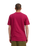 The Santa Cruz Mens Crescent Bone Hand T-Shirt in Burgundy