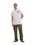 The Santa Cruz Mens Guzman Dead Diners T-Shirt in White