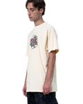 Flash Stacked Dot T-Shirt in Blond Wood