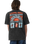 The Santa Cruz Mens Vintage Screaming Connect T-Shirt in Black Acid Wash