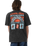 The Santa Cruz Mens Vintage Screaming Connect T-Shirt in Black Acid Wash