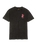 The Santa Cruz Mens Vintage Screaming Connect T-Shirt in Black Acid Wash