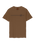 The Santa Cruz Mens Tonal Opus Dot Stripe T-Shirt in Chestnut