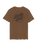 The Santa Cruz Mens Tonal Opus Dot Stripe T-Shirt in Chestnut