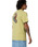 The Santa Cruz Mens Collage Hand T-Shirt in Faded Khaki