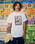 AD Collage Front T-Shirt in White