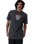 The Santa Cruz Mens Out Of Time Front T-Shirt in Black Acid Wash