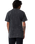 The Santa Cruz Mens Out Of Time Front T-Shirt in Black Acid Wash