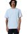 The Santa Cruz Mens Tonal Opus Dot Stripe T-Shirt in Fresh Blue