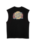 The Santa Cruz Mens Guzman Dot Vest in Black