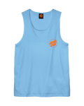 Partial Dot Vest in Pacific Blue