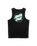The Santa Cruz Mens Partial Dot Vest in Black & Mint