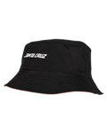 The Santa Cruz Womens Take A Trip Reversible Bucket Hat in Apricot & Black