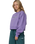 The Santa Cruz Womens Kelp Strip Sweatshirt in Purple Haze