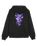 The Santa Cruz Womens Night Critter Hoodie in Black