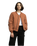 The Santa Cruz Womens Opus Dot Bomber Jacket in Clay