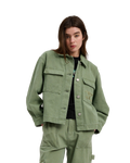 The Santa Cruz Womens Asp Key Jacket in Pale Sage Wash